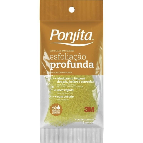 Esponja Ponjita Esfoliacao 3m 8390