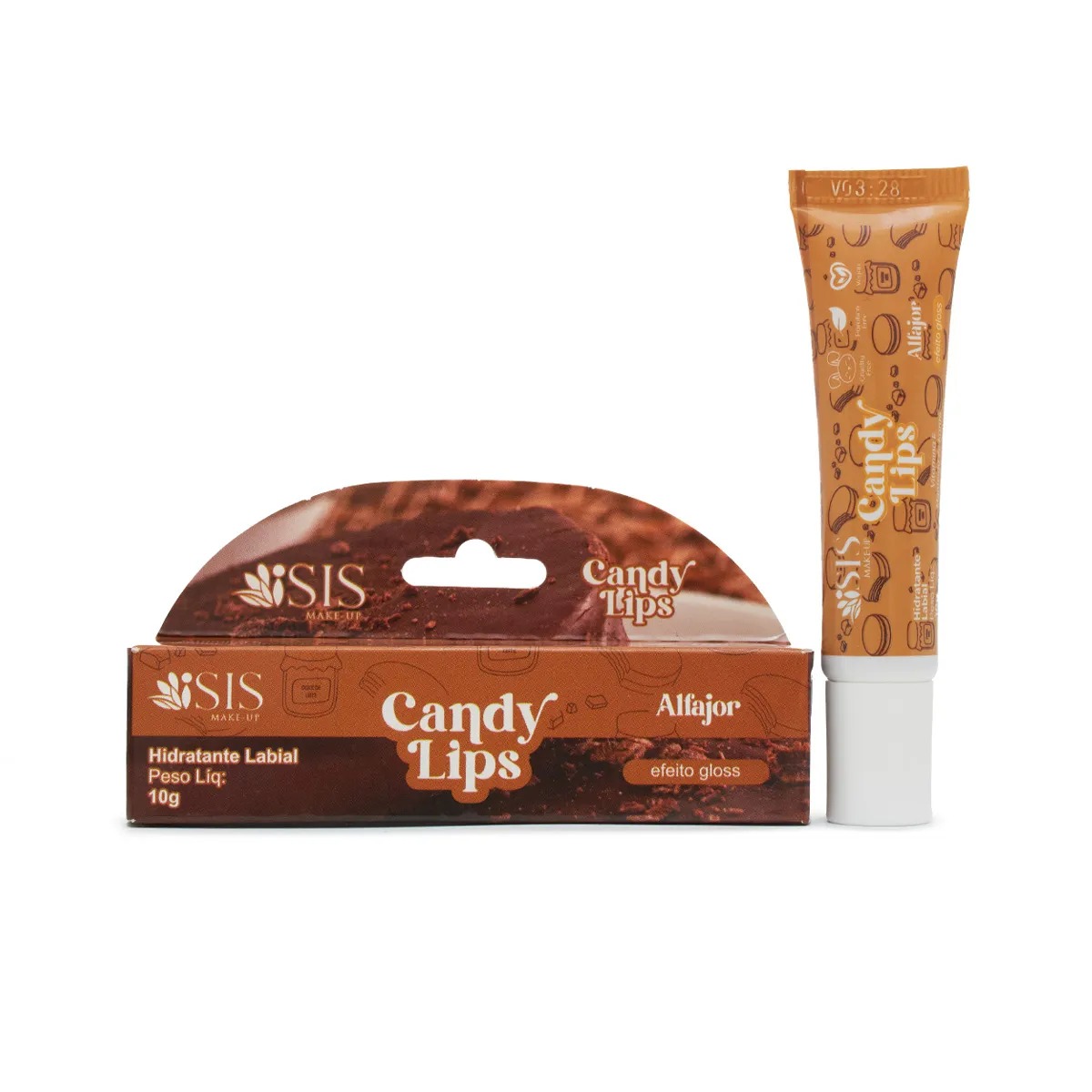 Candy Lips Efeito Gloss Alfajor Is1016 Isis